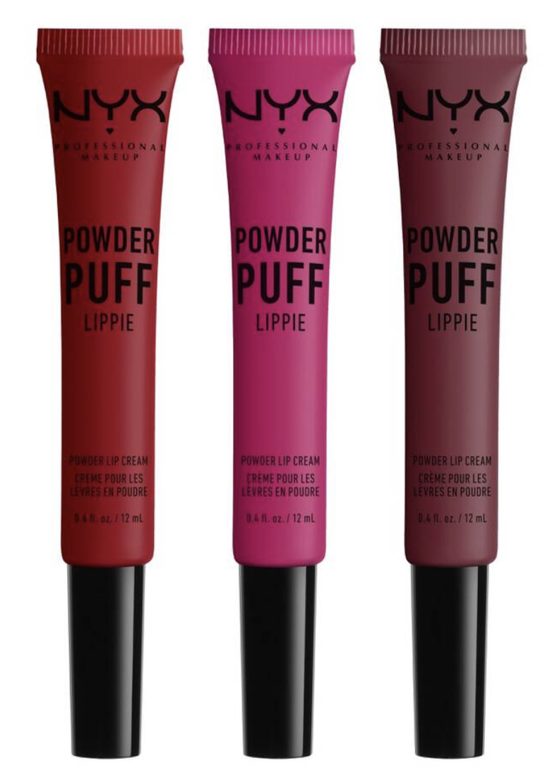 Powder Puff Lippie Lip Cream Mat Likit Ruj kapak resmi